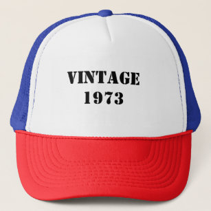 Casquette Vintage "ajouter votre année ici" personnalisable 