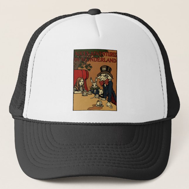 Casquette Vintage Alice Cover Mad Tea Party (Devant)