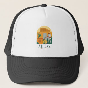 Casquette Vintage Athènes Grèce Voyage - Parthenon