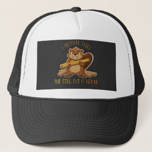 Casquette Vintage Beaver Woodworker – Je mesure encore deux 