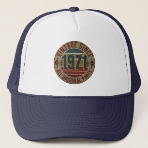 CASQUETTE VINTAGE CADEAU DE NAISSANCE 1971 CADEAU DE CADEAU