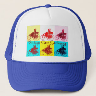 Casquette Vintage Cars Gathering Pop Art