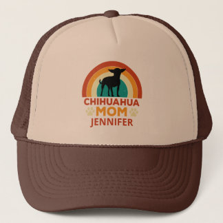 Casquette Vintage Chihuahua Chien Maman Coucher de soleil Pe