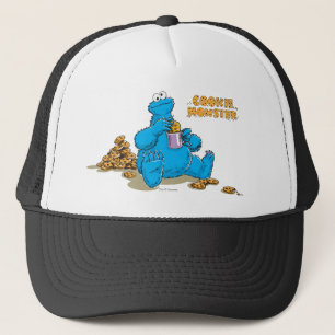 Casquette Vintage Cookie Monster Manger Cookies