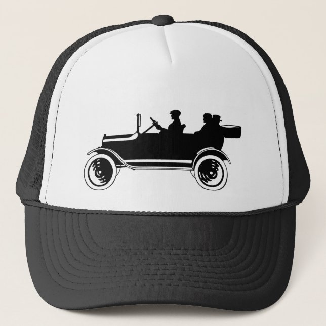 Casquette vintage de casquette de silhouette de (Devant)