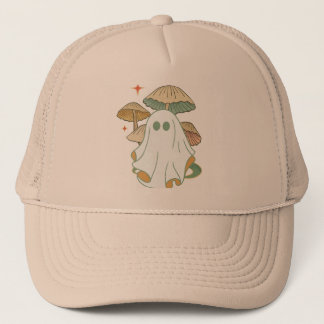 Casquette Vintage de fantôme de champignons