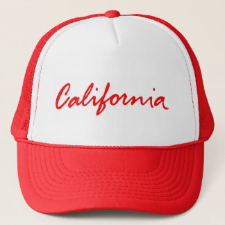 Casquette vintage de manuscrit de la Californie
