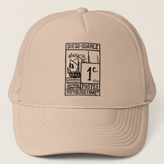 Casquette "Vintage-Diego-Suárez -1890" (Devant)