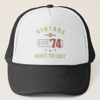 Casquette Vintage Est. 1974 50e anniversaire