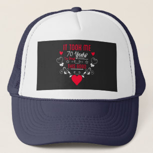 Casquette vintage Funny 70 ans dire citation
