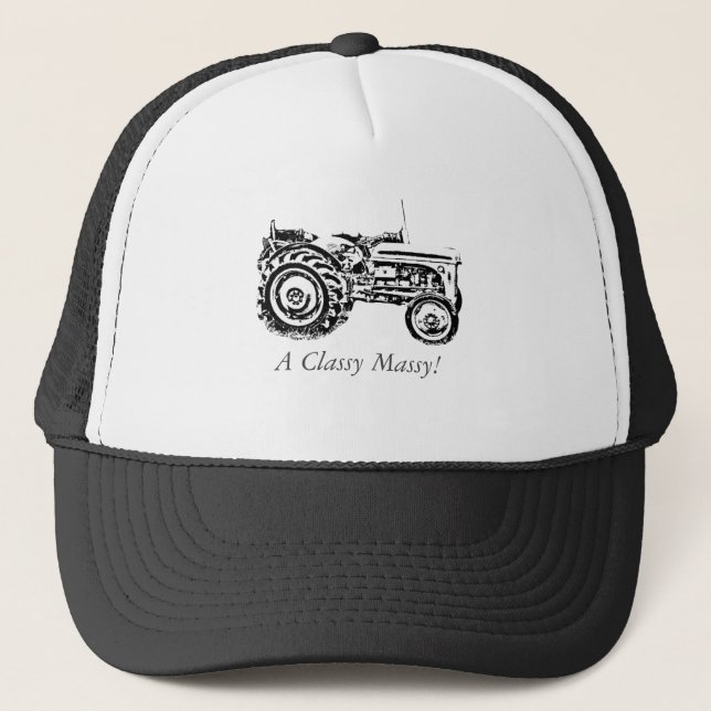 Casquette vintage Grey massey fergison tracteur photo (Devant)