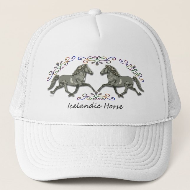 Casquette Vintage islandais (Devant)