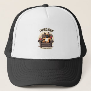 Casquette Vintage Je Travaille Dur Pour Le Style De Vie De M