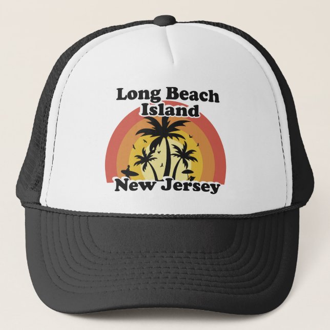 Casquette Vintage Long Beach Island New Jersey (Devant)