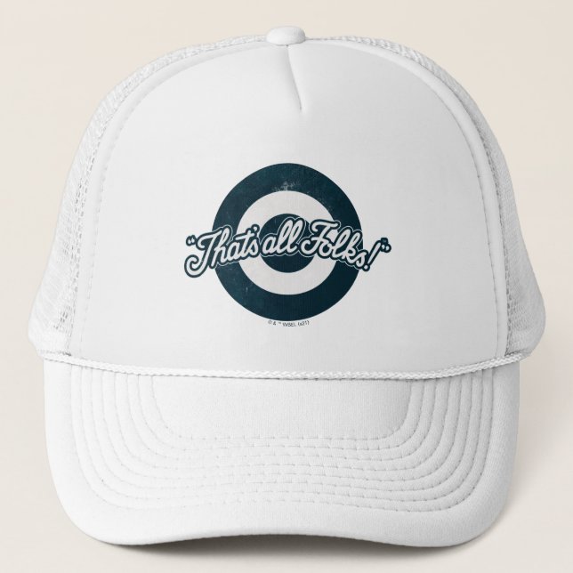 Casquette Vintage LOONEY TUNES™ "C'EST TOUS DES FOLKS !™" (Devant)