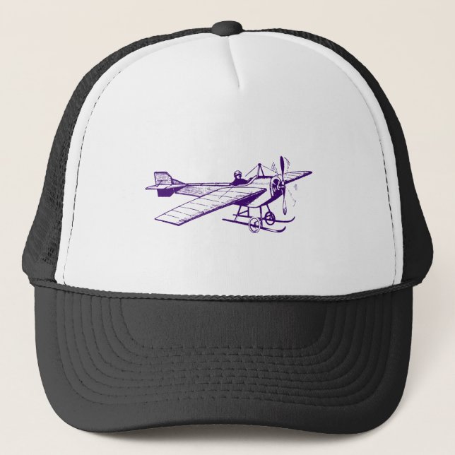 Casquette Vintage Monoplane - Deep Purple (Devant)