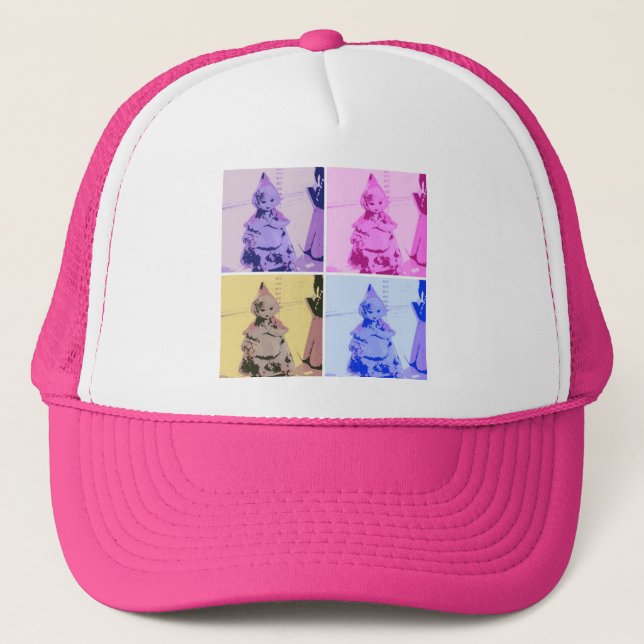 Casquette Vintage Petit Chaperon Rouge (Devant)