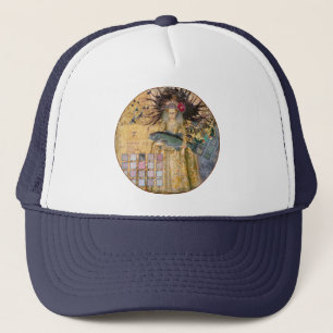 Casquette Vintage Pisces femme gothique classique