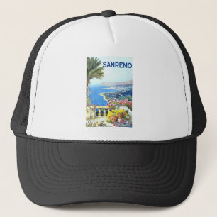 Casquette Vintage San Remo Italie Europe Travel