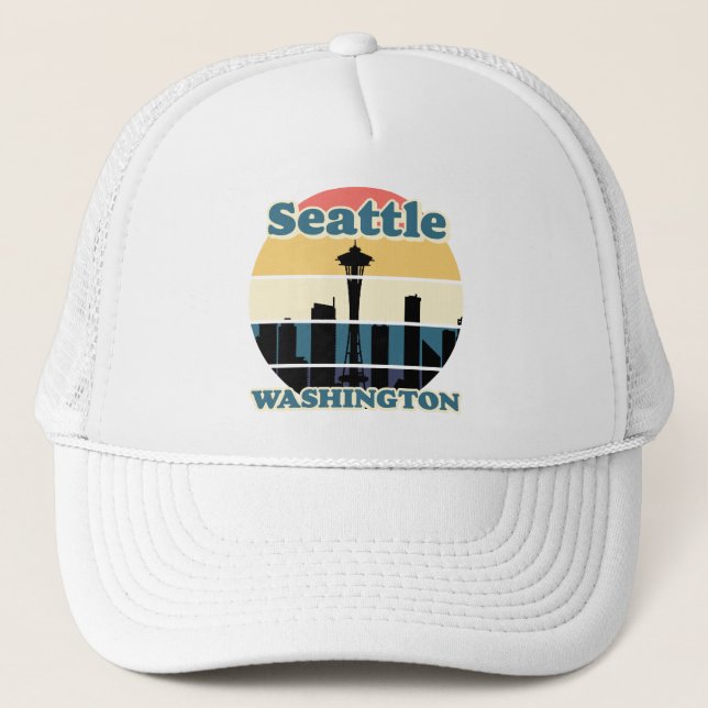 Casquette Vintage Seattle Washington (Devant)