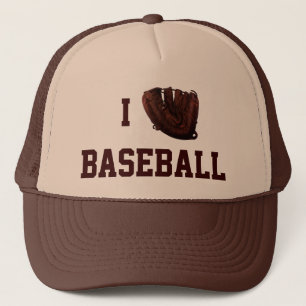 Casquette Vintage Sports, j'aime le baseball, je gante le ba