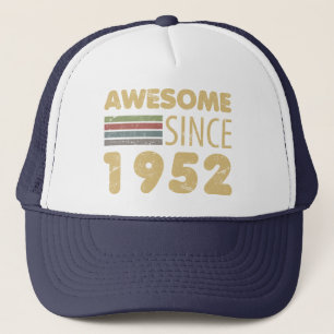 Casquette Vintage stupéfiant 1952 70e anniversaire