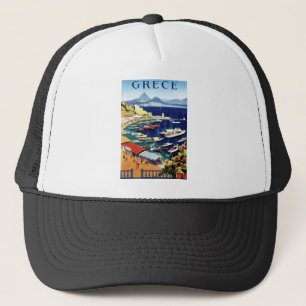 Casquette Vintage voyage Athènes Grèce