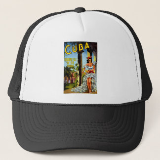 Casquette Vintage voyage de danseuse cubaine