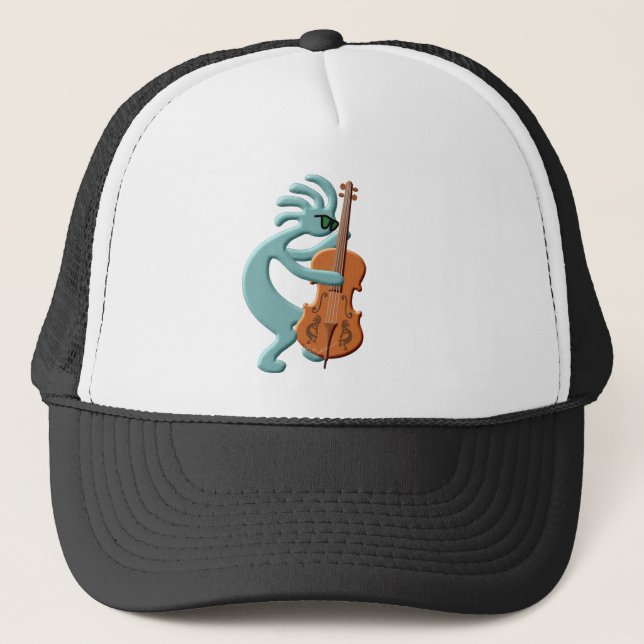 Casquette Violoncelle de Kokopelli (Devant)