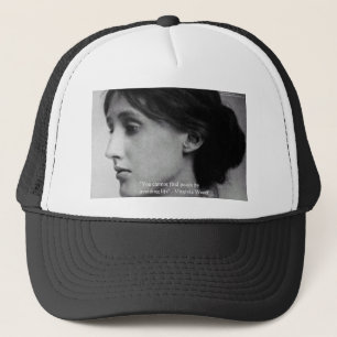 Casquette Virginia Woolf "Trouver la paix" Citation de sages