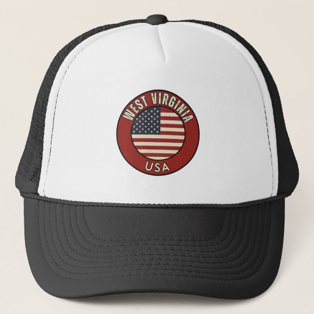 Casquette Virginie-Occidentale  États-Unis d'Amérique  (Devant)