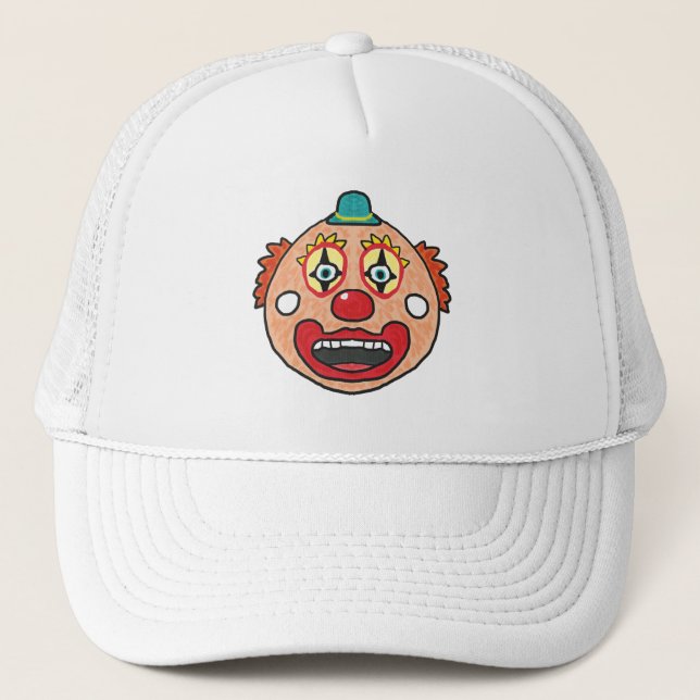 Casquette Visage clown (Devant)