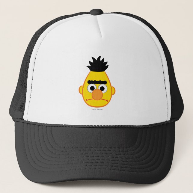 Casquette Visage de Bert Angry (Devant)