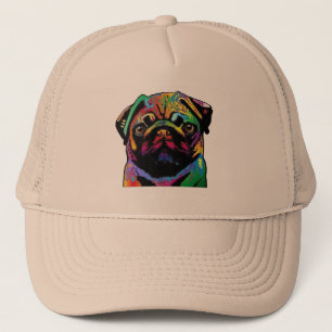 Casquette Visage de carlin