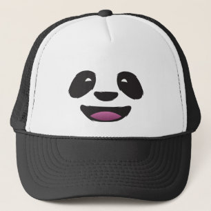 Casquette Visage de panda - faune animale mignonne