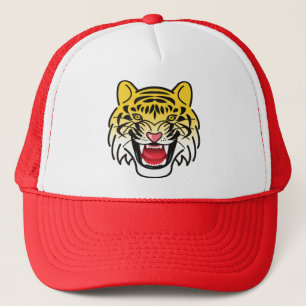 Casquette Visage de Tigre Souriant Art-21876
