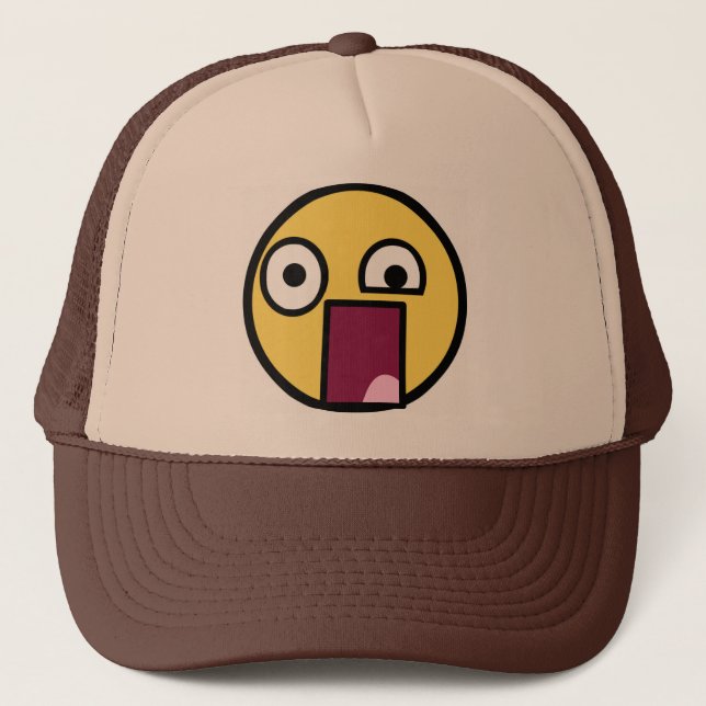 Casquette Visage de WTF (Devant)