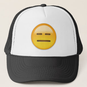 Casquette Visage sans expression Emoji