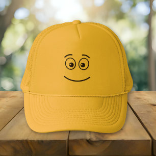 Casquette Visage souriant avec yeux ouverts