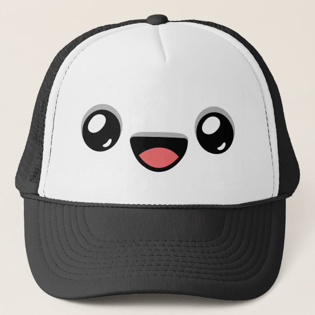 Casquette Visage souriant - Happy Jump (Devant)