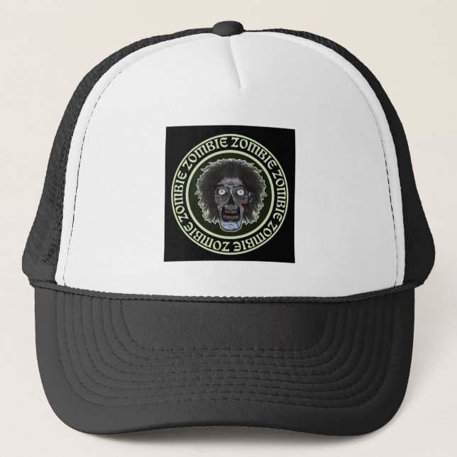 Casquette Visage ZOMBIE (Devant)
