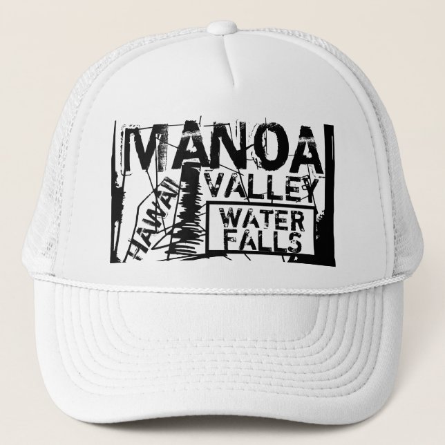 CASQUETTE VISITE DES CHUTES D'EAU DE MANOA VALLEY (Devant)