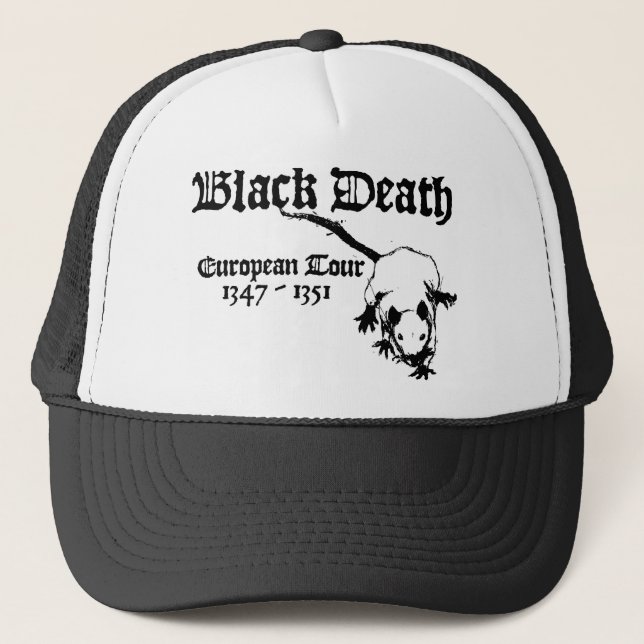 Casquette Visite européenne de la mort noire (Devant)