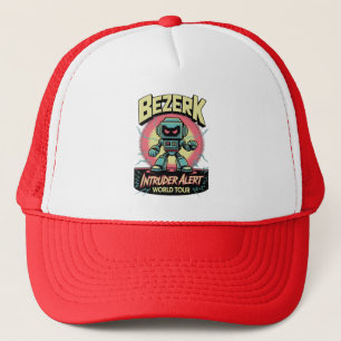 Casquette Visite guidée mondiale alerte intrus Bezerk Rétro