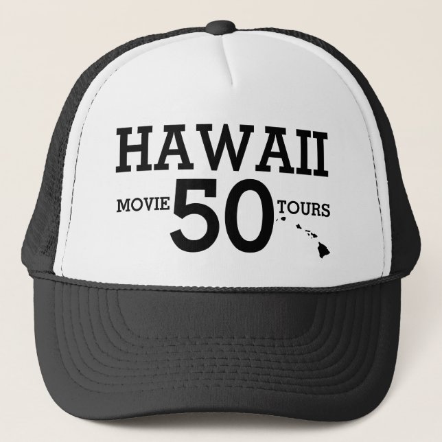 CASQUETTE VISITES DU FILM HAWAII 50 (Devant)