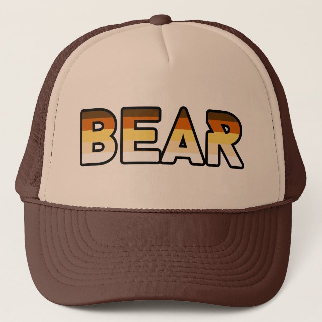 Casquette Vitesse 2 de logo d'ours (Devant)