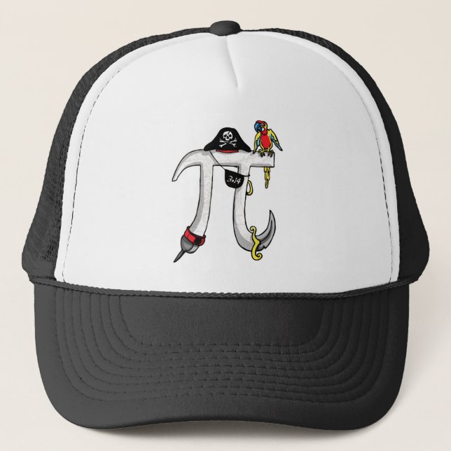 Casquette Vitesse de jour du pirate pi (Devant)