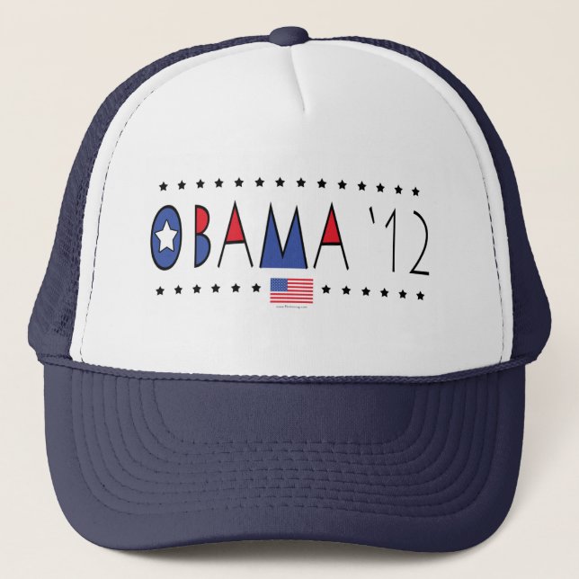 Casquette Vitesse du Président Barack Obama 2012 (Devant)