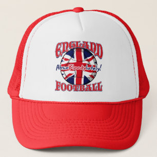 Casquette Vitesse d'Union Jack du football de l'Angleterre