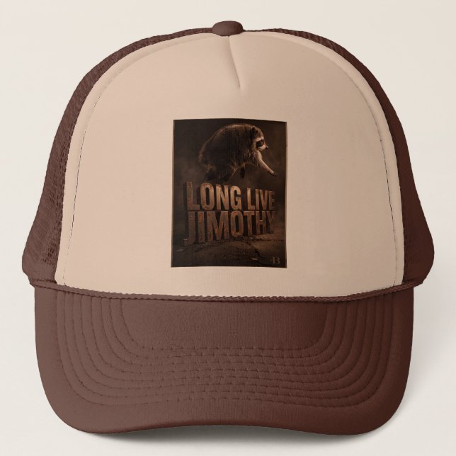 Casquette Vive Jimothy Raccoon  (Devant)